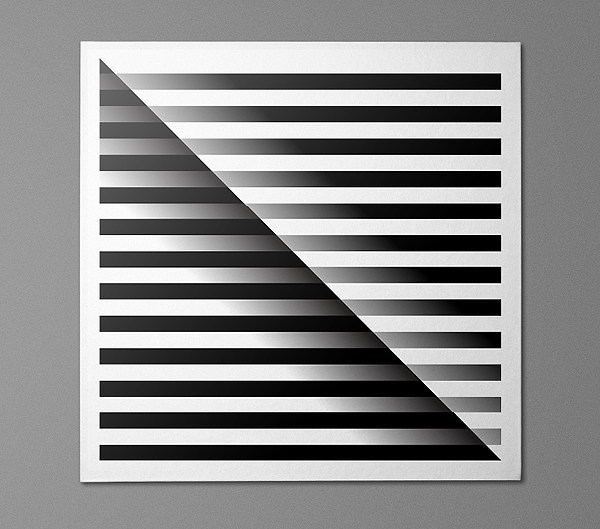 墨尔本黑白几何空间构成设计欣赏 平面设计的纯粹表达